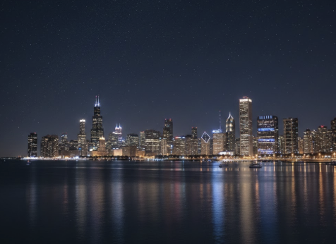 chicago nightscape